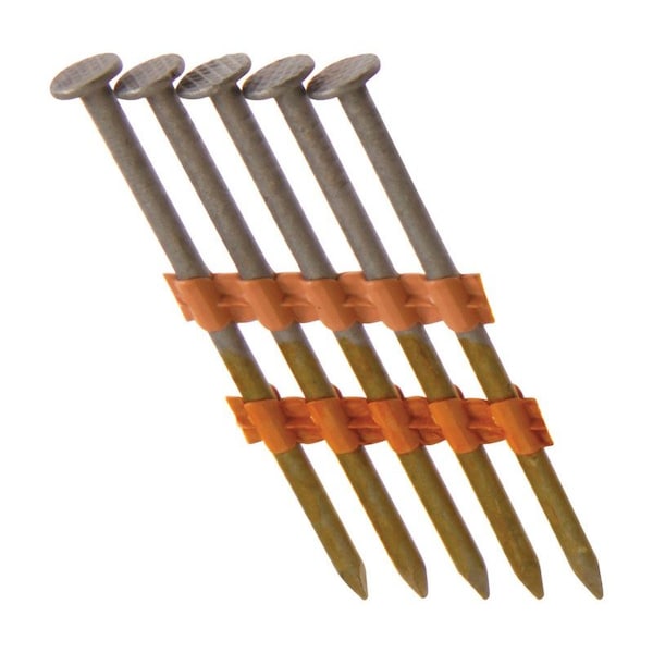 Collated Framing Nail, Steel, Hot Dipped Galvanized Finish, 21 Degrees